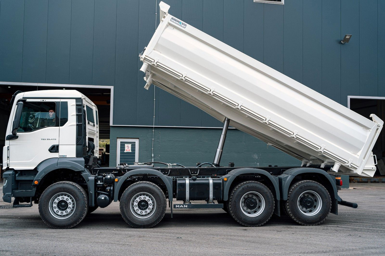 MAN TGS 35.470 BB 8X4 3-Seiten-Kipper EuromixMTP - Camión volquete: foto 1 MAN TGS 35.470 BB 8X4 3-Seiten-Kipper EuromixMTP - Camión volquete: foto 1