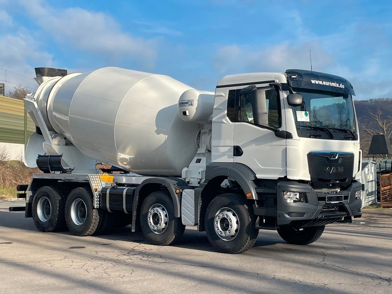 MAN TGS 41.400 8x4 / EuromixMTP EM 12m³ R / EURO 2 - Camión hormigonera: foto 1 MAN TGS 41.400 8x4 / EuromixMTP EM 12m³ R / EURO 2 - Camión hormigonera: foto 1
