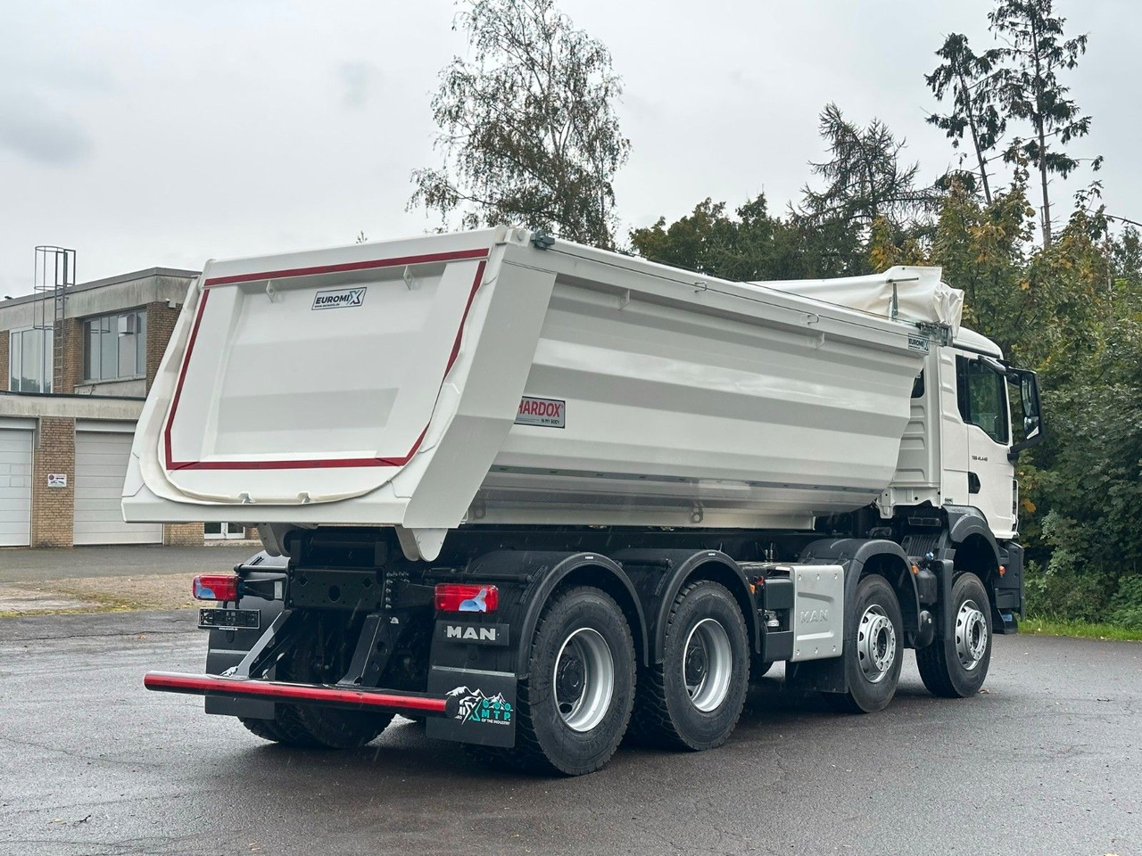 MAN TGS 41.440 BB 8X4 Euromix Mulden Kipper HARDOX - Camión volquete: foto 5 MAN TGS 41.440 BB 8X4 Euromix Mulden Kipper HARDOX - Camión volquete: foto 5