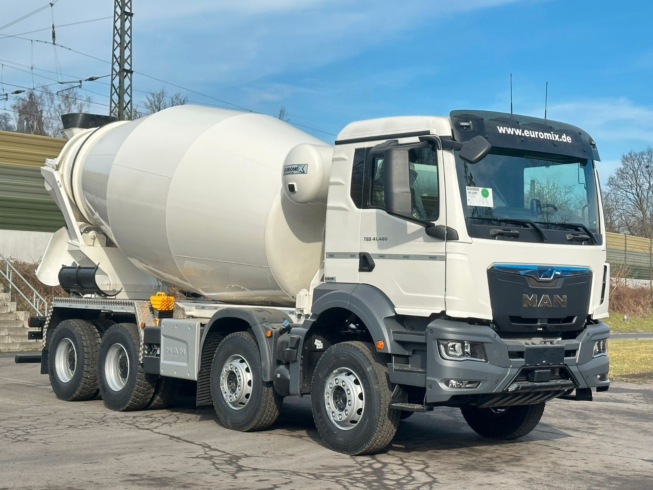 MAN TGS 41.480 8x4 /Euro6e Euromix EM 12 R - Camión hormigonera: foto 1 MAN TGS 41.480 8x4 /Euro6e Euromix EM 12 R - Camión hormigonera: foto 1