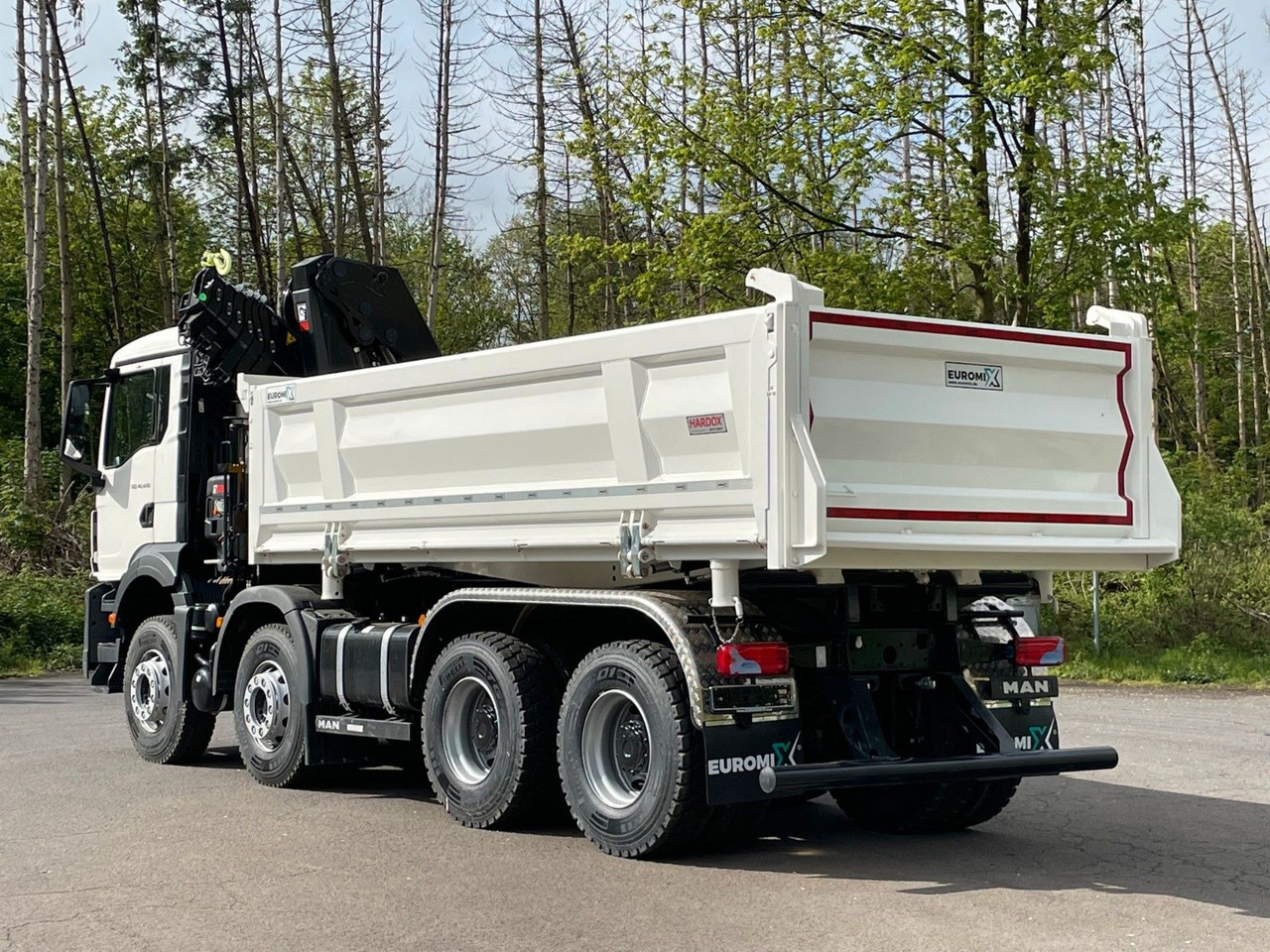 MAN TGS 41.480 8x4/Euro6e Euromix Kipper Hiab 228-6 - Camión volquete, Camión grúa: foto 5 MAN TGS 41.480 8x4/Euro6e Euromix Kipper Hiab 228-6 - Camión volquete, Camión grúa: foto 5