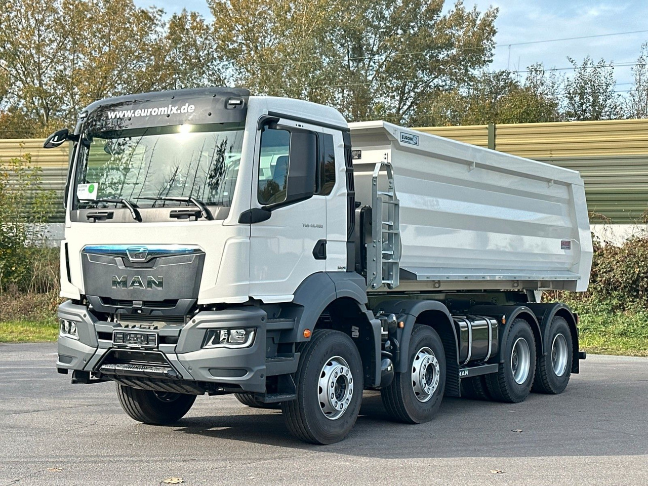 MAN TGS 41.480 BB 8X4 Euromix Mulden Kipper HARDOX - Camión volquete: foto 1 MAN TGS 41.480 BB 8X4 Euromix Mulden Kipper HARDOX - Camión volquete: foto 1