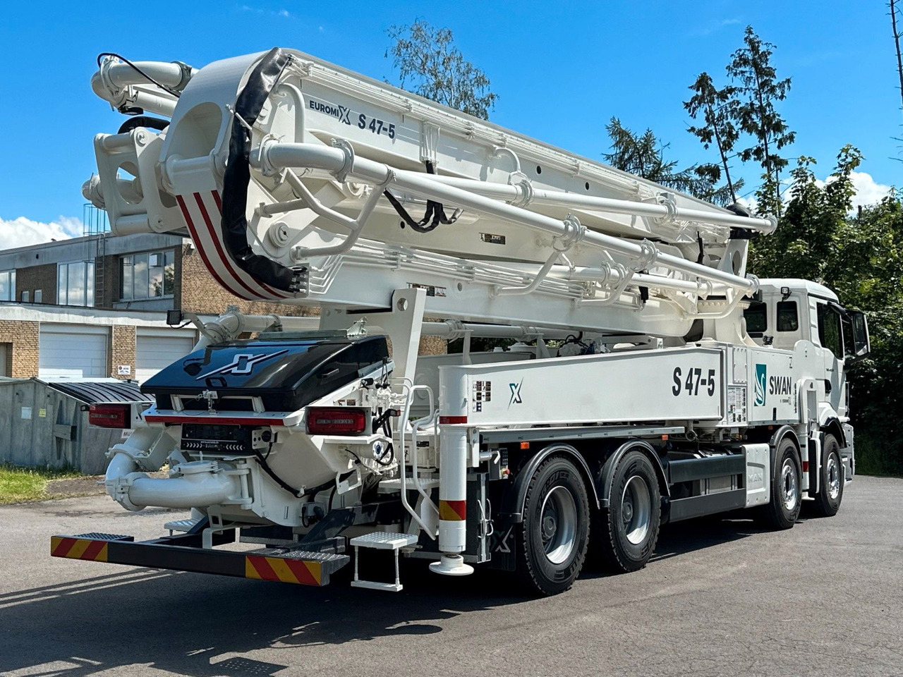 MAN TGS 41.520 8x4 SWAN TSP 47-5 160RZ ( 47m ) - Camión bomba de hormigón: foto 5 MAN TGS 41.520 8x4 SWAN TSP 47-5 160RZ ( 47m ) - Camión bomba de hormigón: foto 5