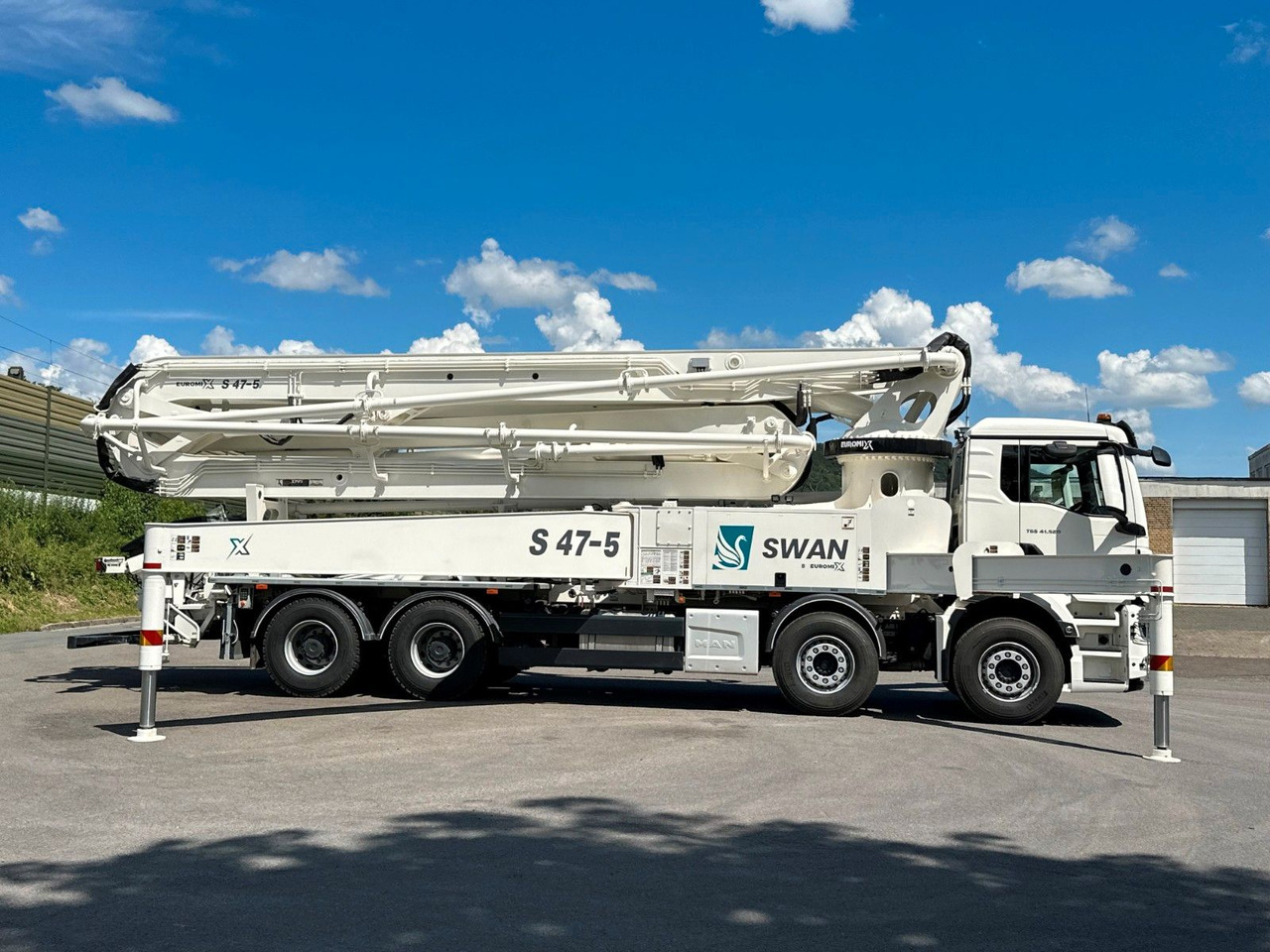 Volvo FMX 500 8x4 SWAN 47m Betonpumpe EuromixMTP - Camión bomba de hormigón: foto 3 Volvo FMX 500 8x4 SWAN 47m Betonpumpe EuromixMTP - Camión bomba de hormigón: foto 3