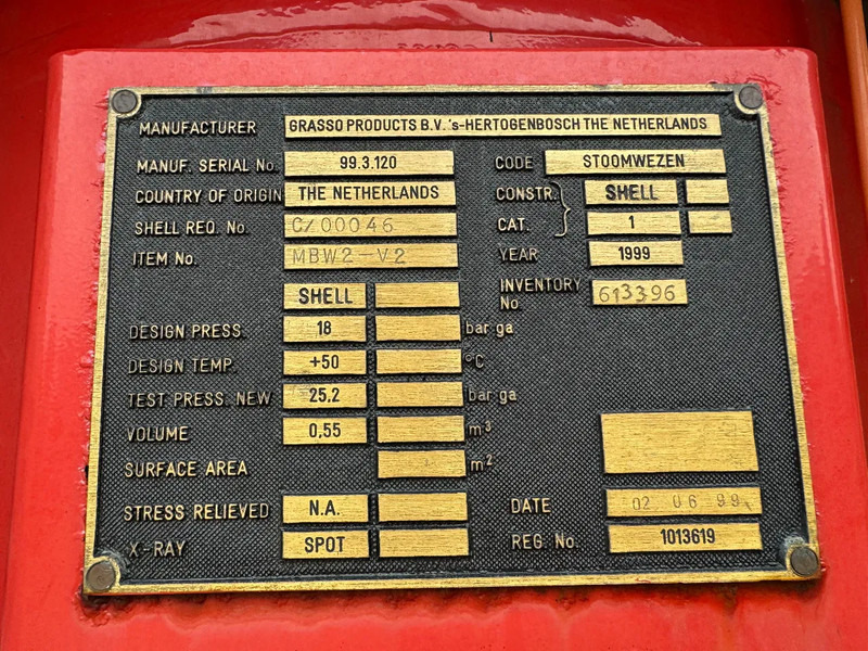 Camión de bomberos DAF 55 230ATI **NITROGEN POWDER FIRETRUCK-TOPSHAPE**: foto 7 Camión de bomberos DAF 55 230ATI **NITROGEN POWDER FIRETRUCK-TOPSHAPE**: foto 7