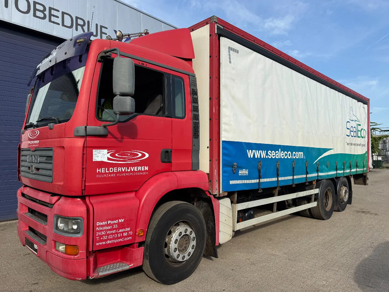 MAN TGA 26.350 **6X2-BELGIAN TRUCK** - Camión caja cerrada: foto 1 MAN TGA 26.350 **6X2-BELGIAN TRUCK** - Camión caja cerrada: foto 1