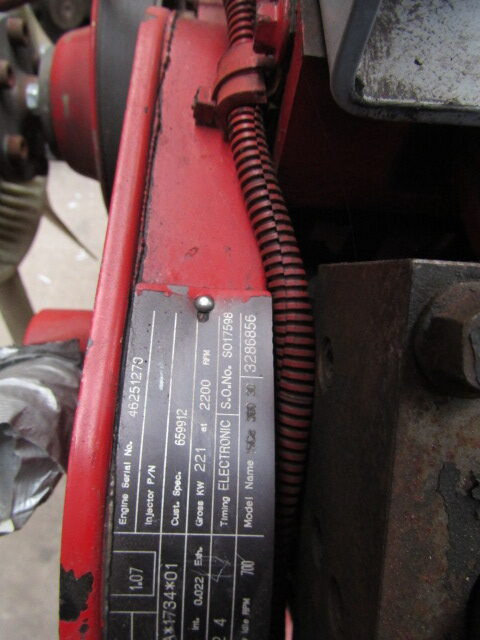 CUMMINS ISC 300 8.2 ENGINE ONLY 20,000KM (EX FIRE SERVICE) - Motor para Camión: foto 2 CUMMINS ISC 300 8.2 ENGINE ONLY 20,000KM (EX FIRE SERVICE) - Motor para Camión: foto 2