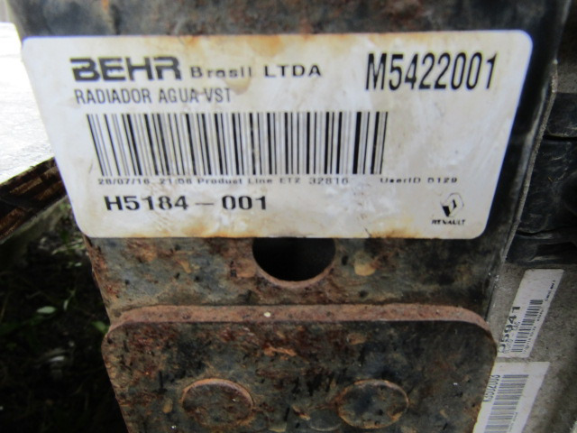 RENAULT MIDLUM DXI 180 RADIATOR P/NO M5422001 - Radiador para Camión: foto 2 RENAULT MIDLUM DXI 180 RADIATOR P/NO M5422001 - Radiador para Camión: foto 2
