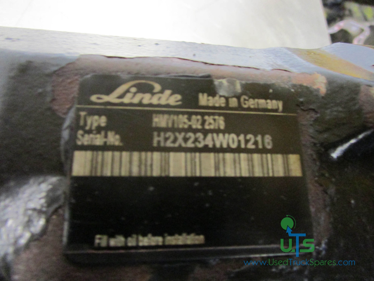 SCHMIDT SWINGO 200 REAR AXLE ‘TRANSMISSION’ DRIVE PUMP ‘LINDE’ - Motor hidráulico para Vehículo municipal: foto 2 SCHMIDT SWINGO 200 REAR AXLE ‘TRANSMISSION’ DRIVE PUMP ‘LINDE’ - Motor hidráulico para Vehículo municipal: foto 2