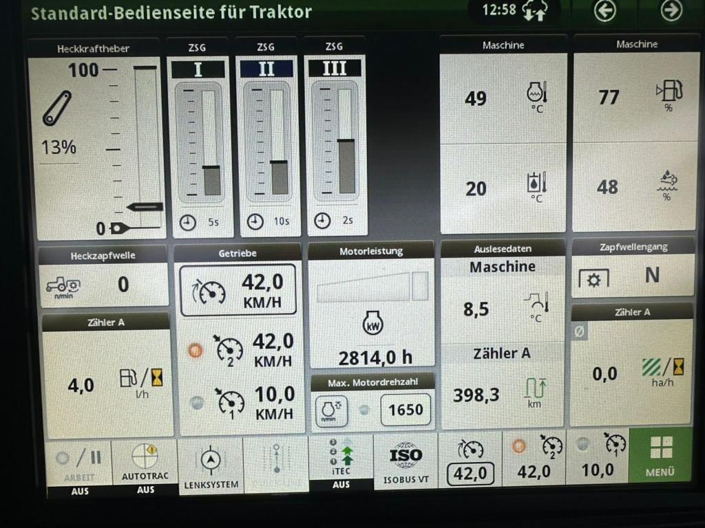 John Deere 6R195 - Tractor: foto 2 John Deere 6R195 - Tractor: foto 2