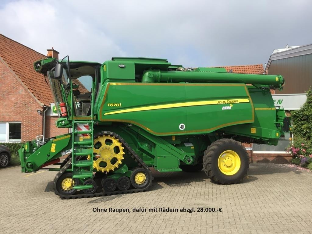 John Deere MÄHDRESCHER T670 LL - Cosechadora de granos: foto 1 John Deere MÄHDRESCHER T670 LL - Cosechadora de granos: foto 1