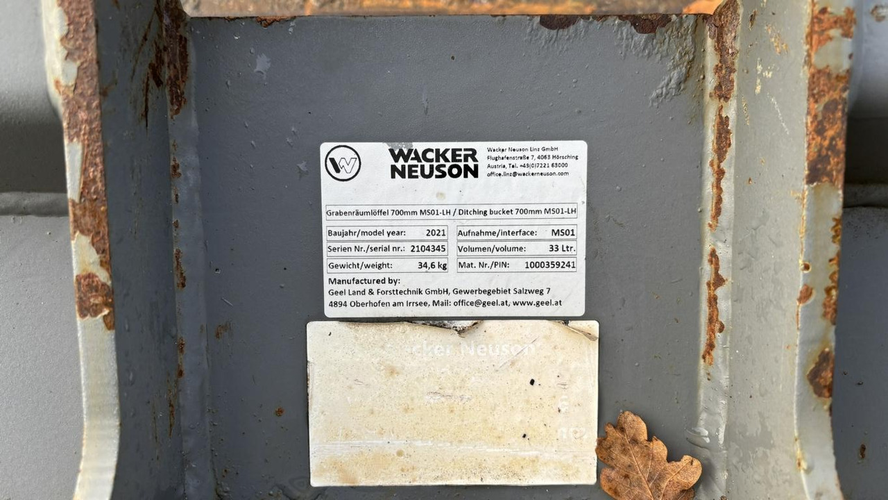 Wacker 803 - Miniexcavadora: foto 3 Wacker 803 - Miniexcavadora: foto 3