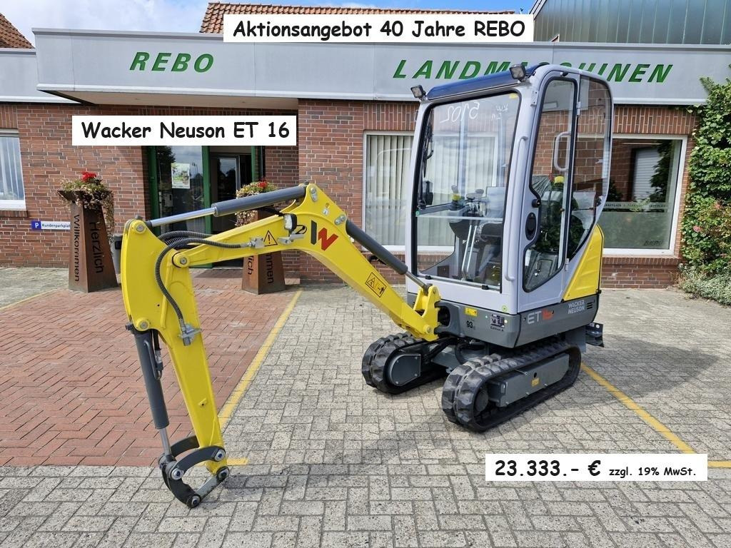 Wacker ET 16 - Miniexcavadora: foto 1 Wacker ET 16 - Miniexcavadora: foto 1