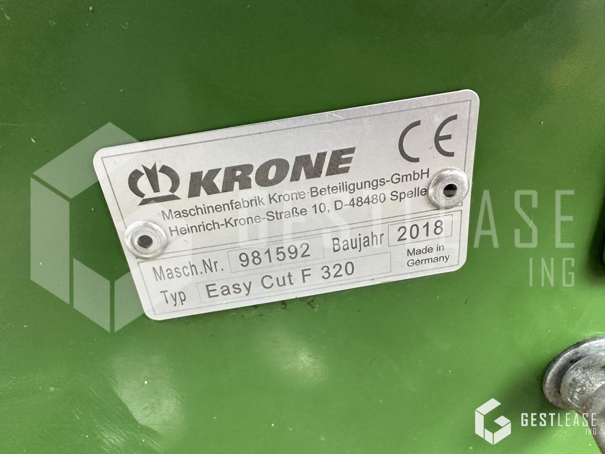 Segadora Krone EasyCut F320: foto 6