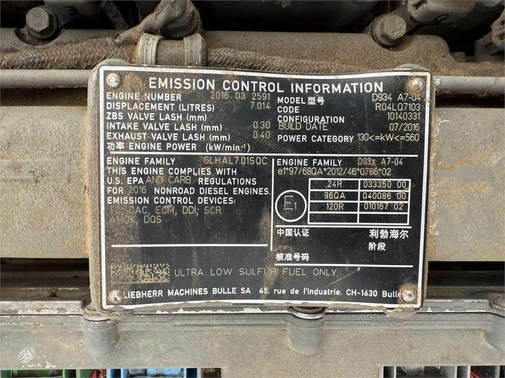 Excavadora de cadenas Liebherr R 926 LC: foto 15