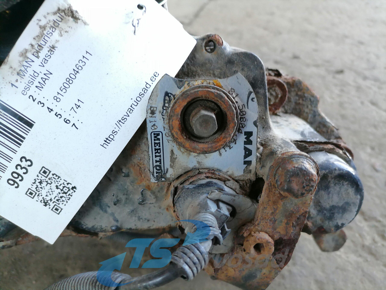 MAN Brake caliper 81508046311 - Piezas de freno para Camión: foto 4 MAN Brake caliper 81508046311 - Piezas de freno para Camión: foto 4