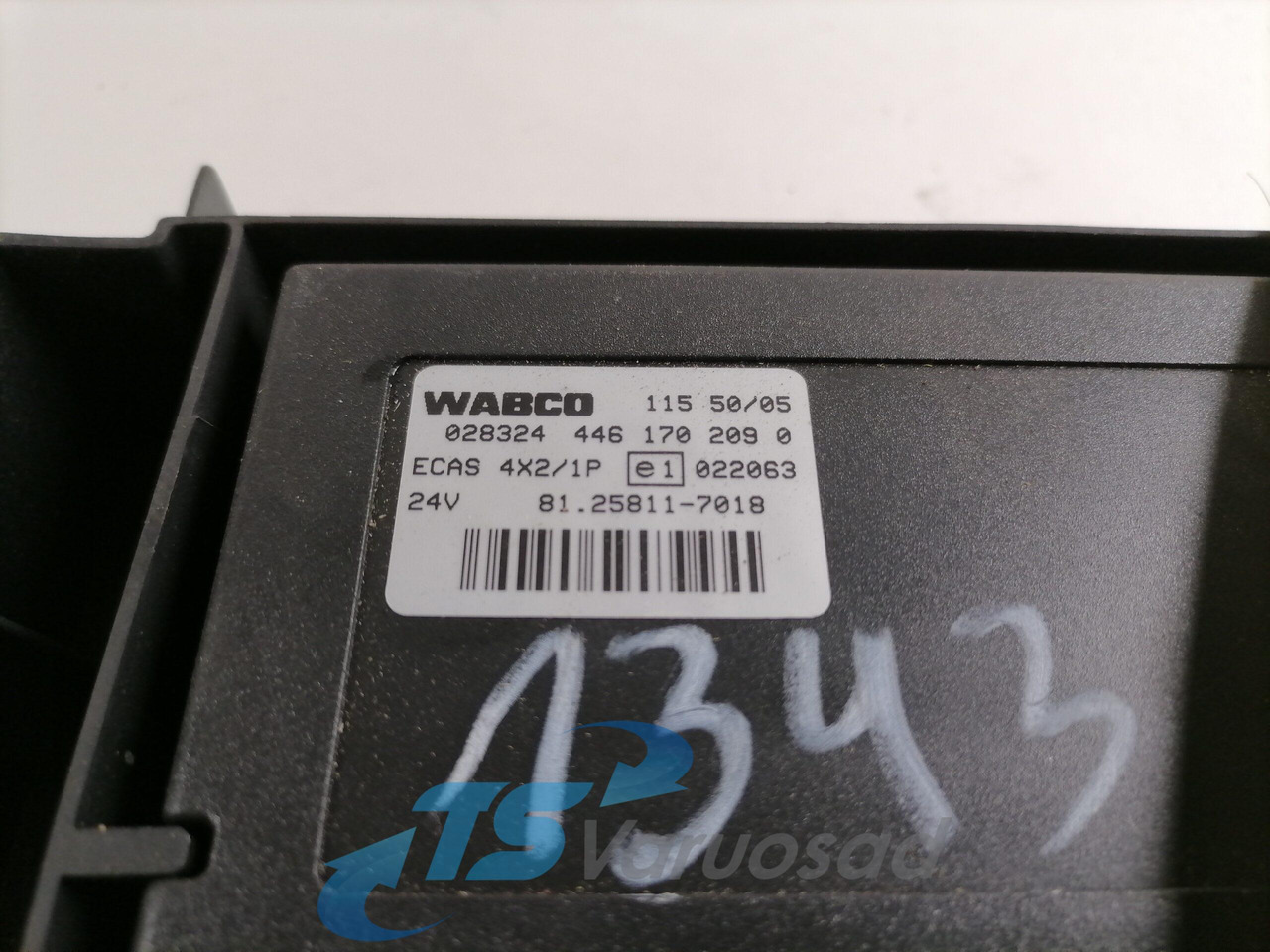 MAN Ecu, ECAS 81258117018 - Unidad de control para Camión: foto 4 MAN Ecu, ECAS 81258117018 - Unidad de control para Camión: foto 4