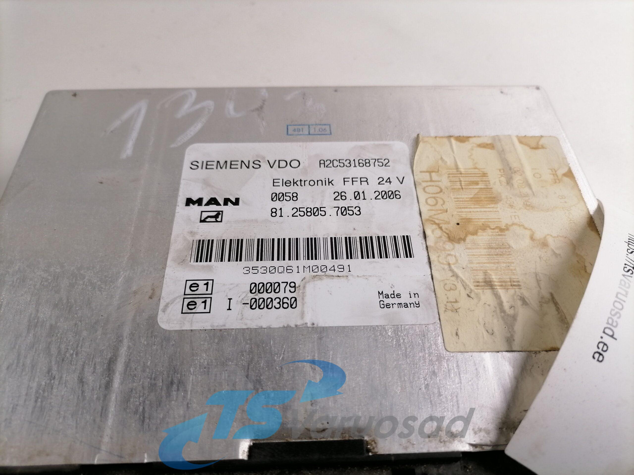 MAN Ecu, FFR 81258057053 - Unidad de control para Camión: foto 2 MAN Ecu, FFR 81258057053 - Unidad de control para Camión: foto 2