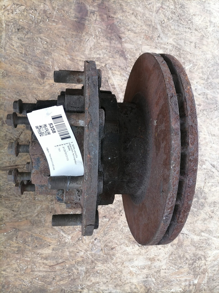 MAN Rear axel hub 81357013155 - Cubo para Camión: foto 2 MAN Rear axel hub 81357013155 - Cubo para Camión: foto 2
