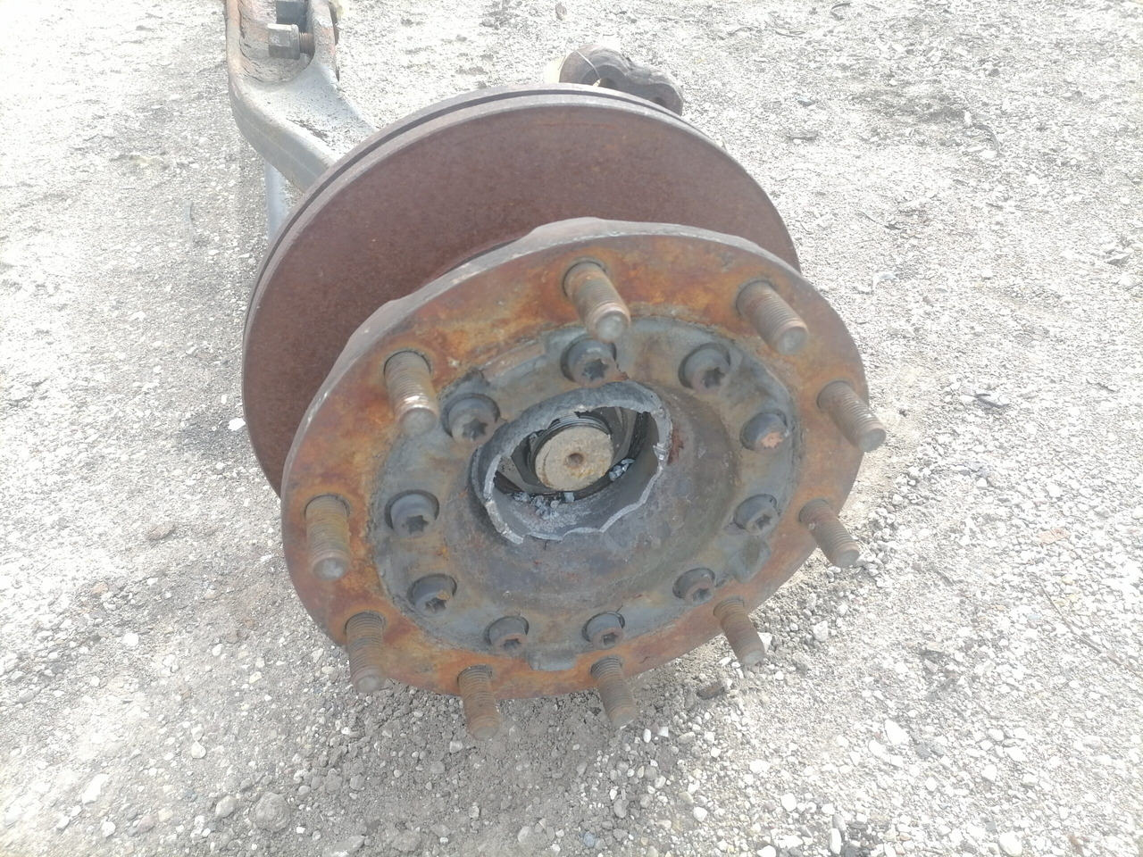 Eje delantero para Camión Scania Axel housing 1394399: foto 6