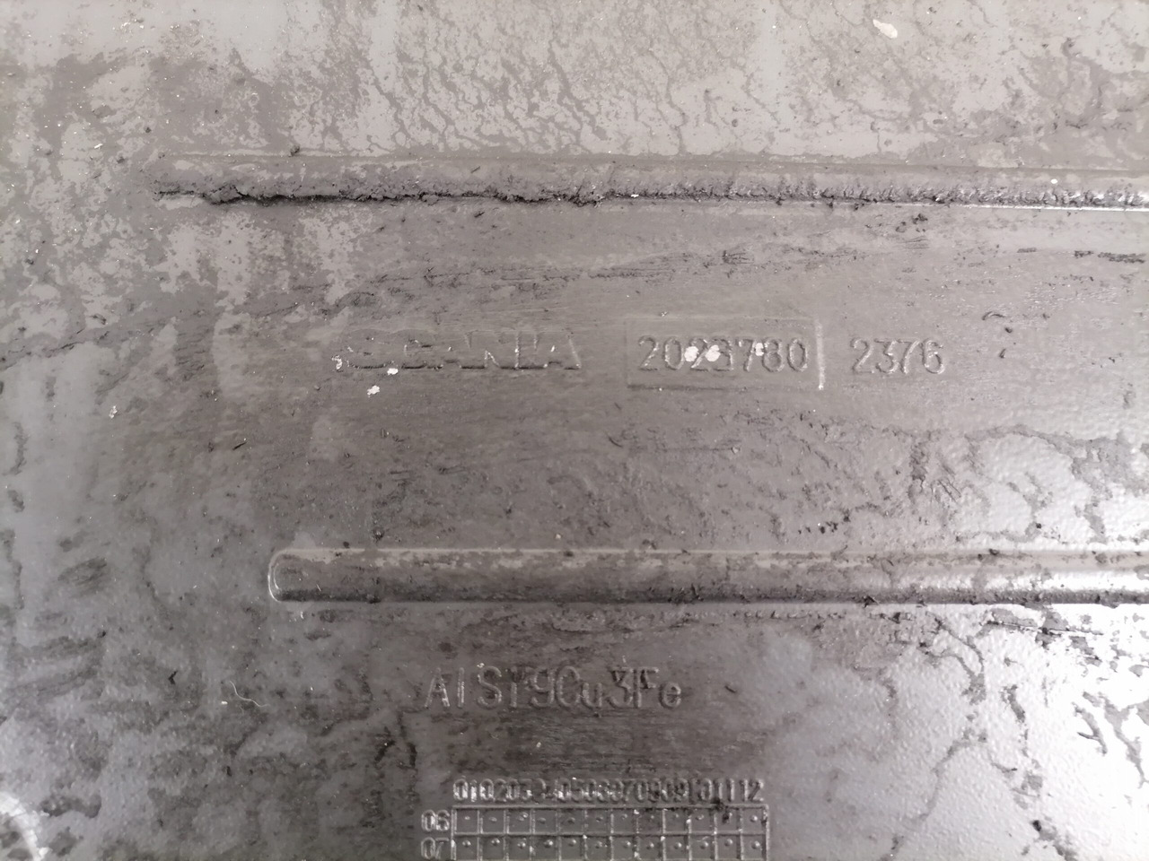 Scania Oil sump 2023780 - Cárter de aceite para Camión: foto 3 Scania Oil sump 2023780 - Cárter de aceite para Camión: foto 3