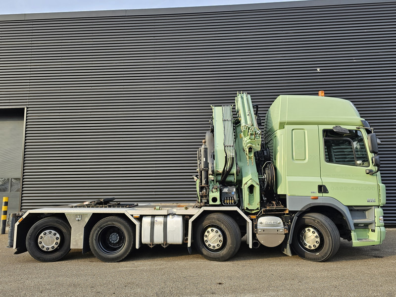 Cabeza tractora DAF CF 85.410 / HIAB 70TM + JIB / 8X2 / KRAN/CRANE: foto 8