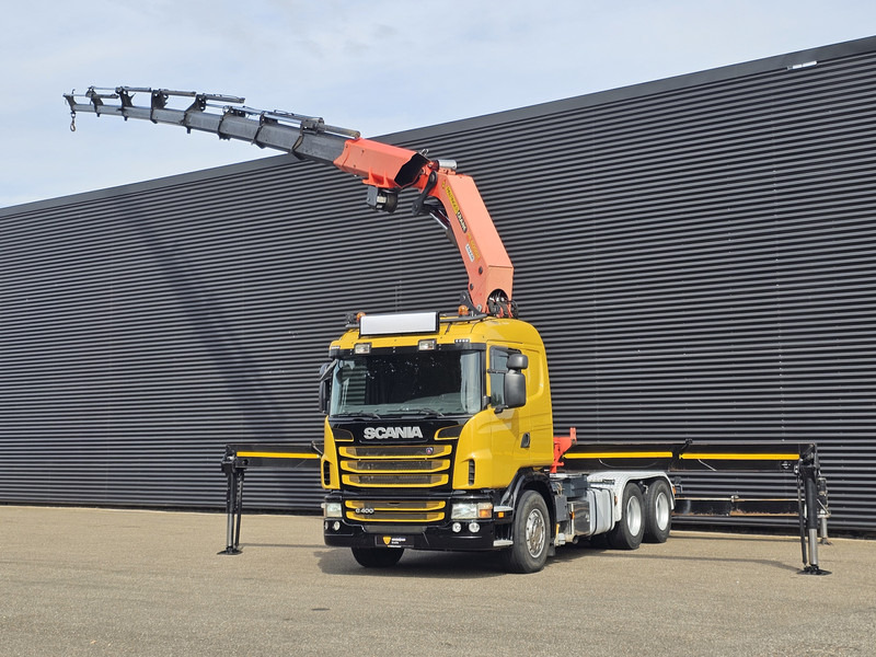 Scania G400 6x2 / PALFINGER PK 60002 / WINCH / BALLAST - Cabeza tractora: foto 3 Scania G400 6x2 / PALFINGER PK 60002 / WINCH / BALLAST - Cabeza tractora: foto 3