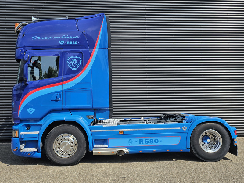Cabeza tractora Scania R580 V8 / 2 TANKS / 4x2 / FULL AIR / PTO: foto 7