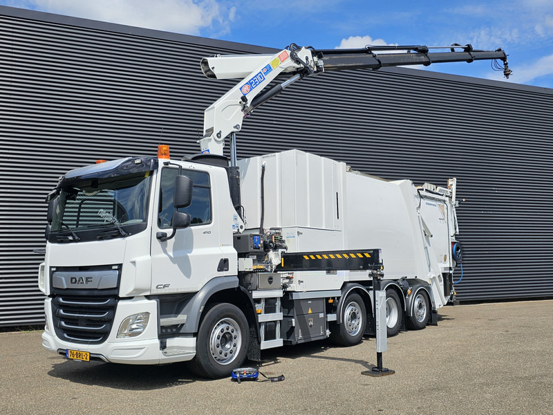 DAF CF 410 8X2/6 FAUN / BEKKER LAGRAM 16m3 / WAS INSTALLATIE - Camión de basura: foto 1 DAF CF 410 8X2/6 FAUN / BEKKER LAGRAM 16m3 / WAS INSTALLATIE - Camión de basura: foto 1
