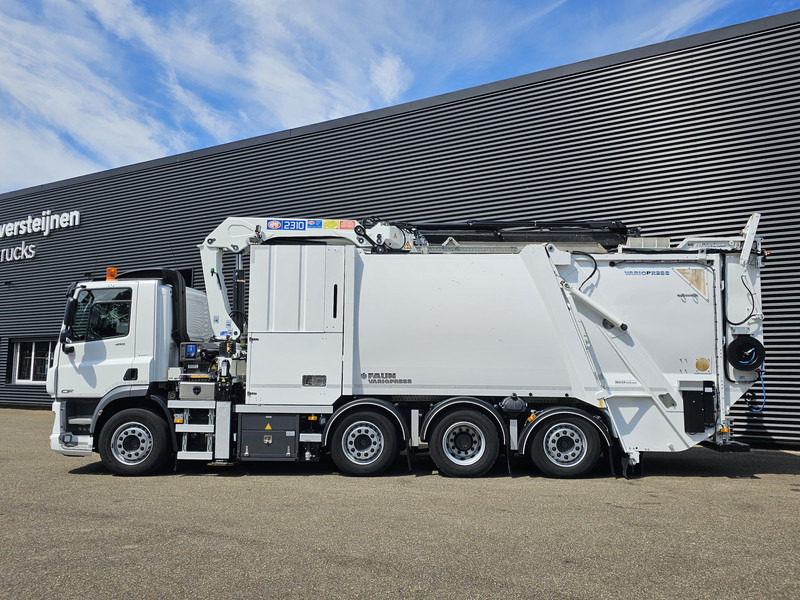 DAF CF 410 8X2/6 FAUN / BEKKER LAGRAM 16m3 / WAS INSTALLATIE - Camión de basura: foto 2 DAF CF 410 8X2/6 FAUN / BEKKER LAGRAM 16m3 / WAS INSTALLATIE - Camión de basura: foto 2