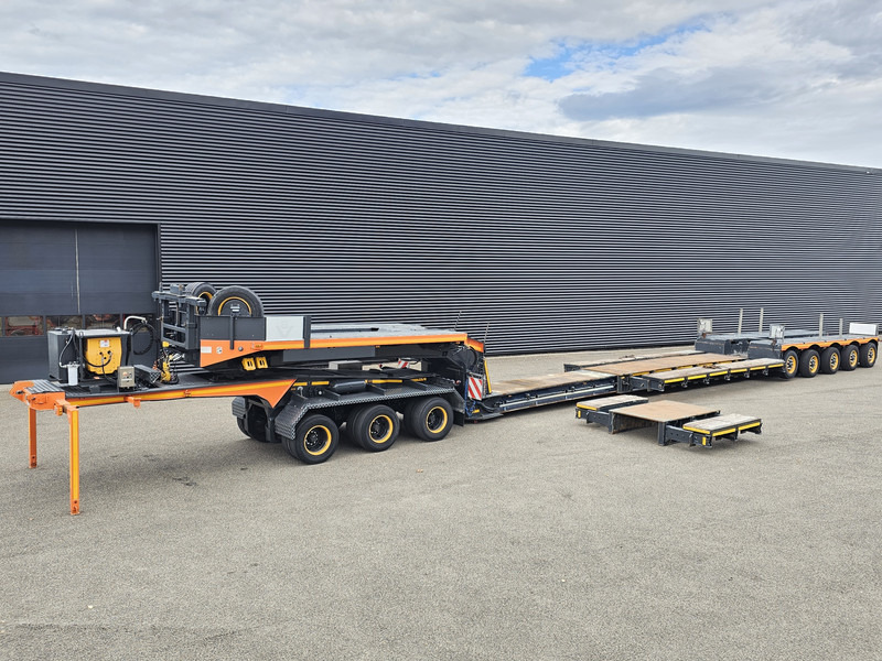 Faymonville STBZ-5VA + 3 AXLE JEEP DOLLY / EXTENDABLE / REMOVABLE NECK - Semirremolque góndola rebajadas: foto 1 Faymonville STBZ-5VA + 3 AXLE JEEP DOLLY / EXTENDABLE / REMOVABLE NECK - Semirremolque góndola rebajadas: foto 1