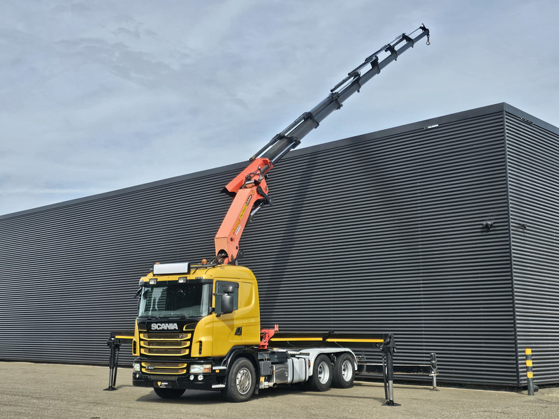 Scania G400 6x2 / PALFINGER PK 60002 / WINCH / BALLAST - Camión grúa: foto 1 Scania G400 6x2 / PALFINGER PK 60002 / WINCH / BALLAST - Camión grúa: foto 1