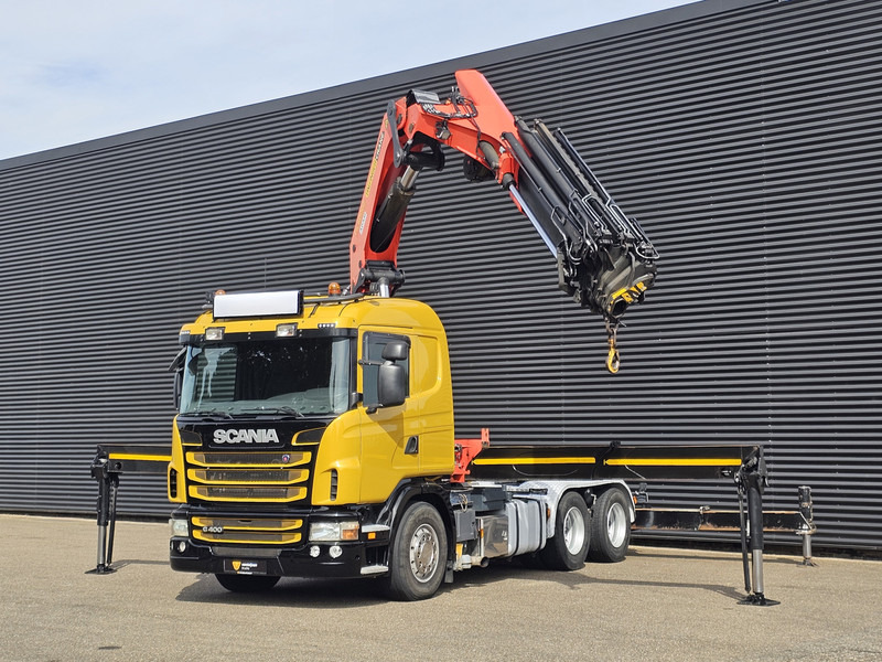 Scania G400 6x2 / PALFINGER PK 60002 / WINCH / BALLAST - Camión grúa: foto 5 Scania G400 6x2 / PALFINGER PK 60002 / WINCH / BALLAST - Camión grúa: foto 5