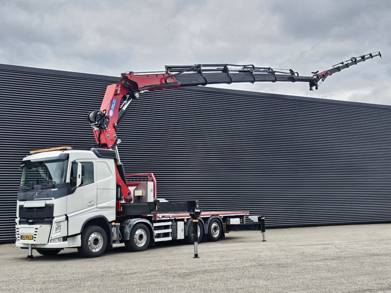 Volvo FH 540 8x2 / 85 t/m CRANE / JIB / WINCH / KRAN - Camión caja abierta, Camión grúa: foto 1 Volvo FH 540 8x2 / 85 t/m CRANE / JIB / WINCH / KRAN - Camión caja abierta, Camión grúa: foto 1