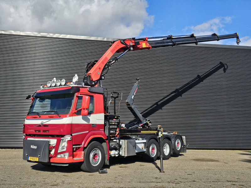 Volvo FM 420 8x2 / HIAB HOOKLIFT + 30 t/m CRANE - KRAN - Camión grúa: foto 1 Volvo FM 420 8x2 / HIAB HOOKLIFT + 30 t/m CRANE - KRAN - Camión grúa: foto 1