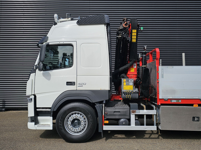 Camión caja abierta, Camión grúa Volvo FM420 4x2 / PALFINGER 18502 - 17 mtr / CRANE / KRAN: foto 20