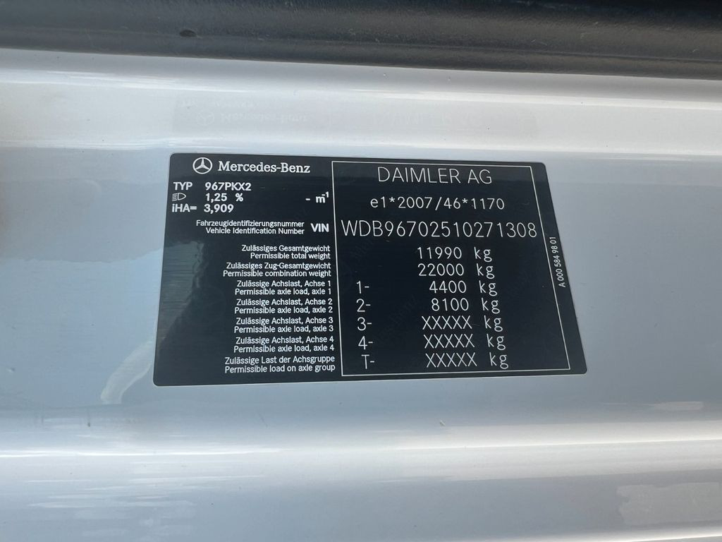 Mercedes-Benz 1221 4X2 offene Pritsche Mercedes-Benz 1221 4X2 offene Pritsche - Camión caja abierta: foto 3 Mercedes-Benz 1221 4X2 offene Pritsche Mercedes-Benz 1221 4X2 offene Pritsche - Camión caja abierta: foto 3