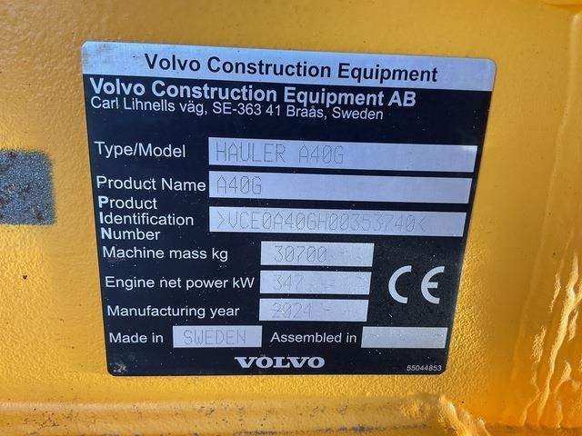 Volvo A40G - Dúmper articulado: foto 5 Volvo A40G - Dúmper articulado: foto 5