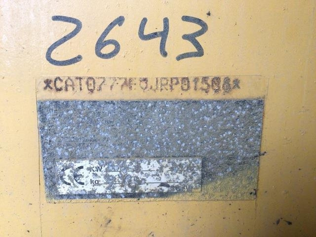 CAT 777F - Dúmper rígido: foto 5 CAT 777F - Dúmper rígido: foto 5