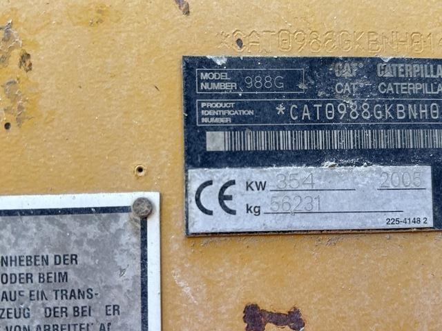 Cargadora de ruedas CAT 988G: foto 6