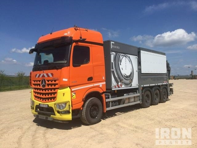 Rivard - Mercedes-Benz EXVAC - Arocs 3253 8x4 - Limpieza de alcantarillado: foto 1 Rivard - Mercedes-Benz EXVAC - Arocs 3253 8x4 - Limpieza de alcantarillado: foto 1