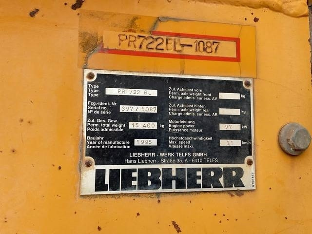 Liebherr PR722BL - Bulldozer: foto 5 Liebherr PR722BL - Bulldozer: foto 5
