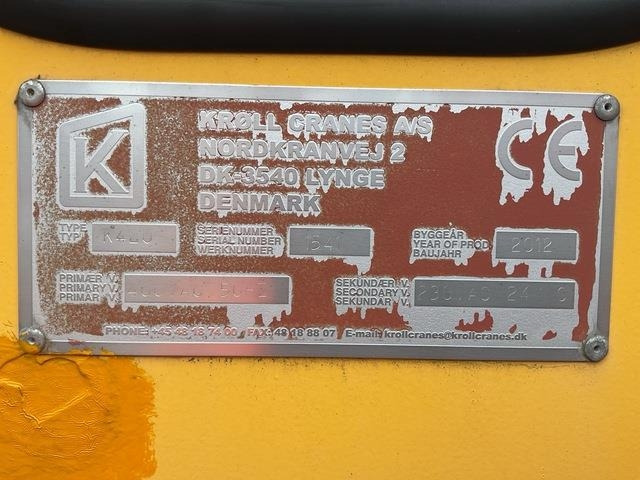 Kroll K420 - Grúa torre: foto 5 Kroll K420 - Grúa torre: foto 5