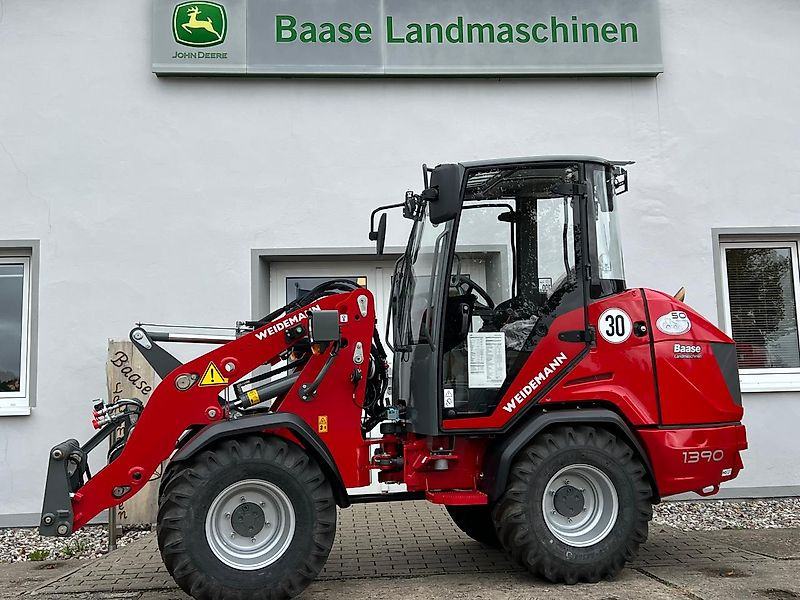 Weidemann 1390 Kabine 45PS 30km/h - Cargadora de ruedas: foto 1 Weidemann 1390 Kabine 45PS 30km/h - Cargadora de ruedas: foto 1