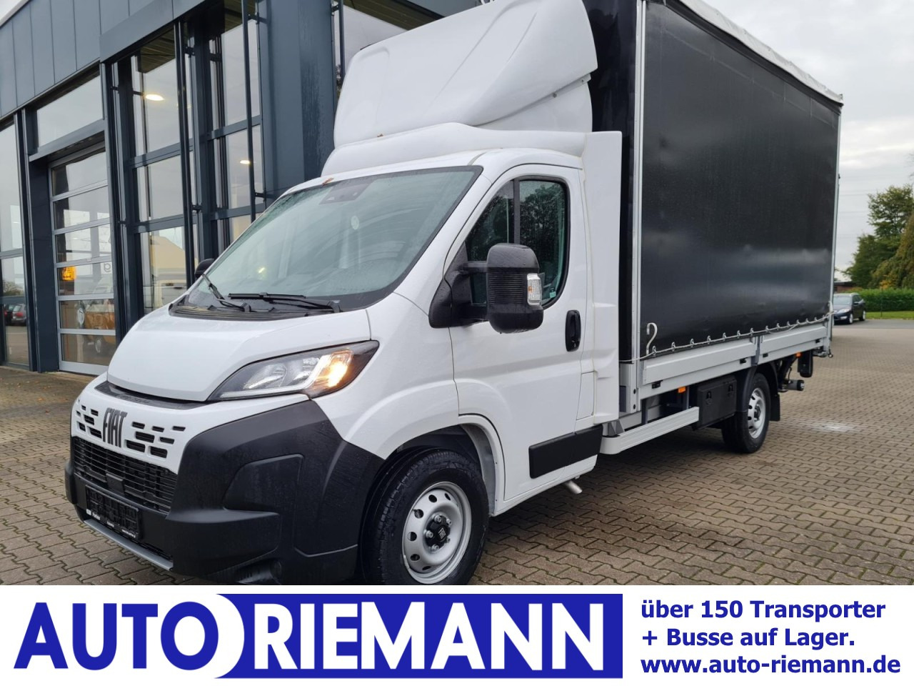 Fiat Ducato 35 Maxi Pritsche 2x Schiebeplane LBW LUFTFEDER - Furgoneta con lona: foto 1 Fiat Ducato 35 Maxi Pritsche 2x Schiebeplane LBW LUFTFEDER - Furgoneta con lona: foto 1