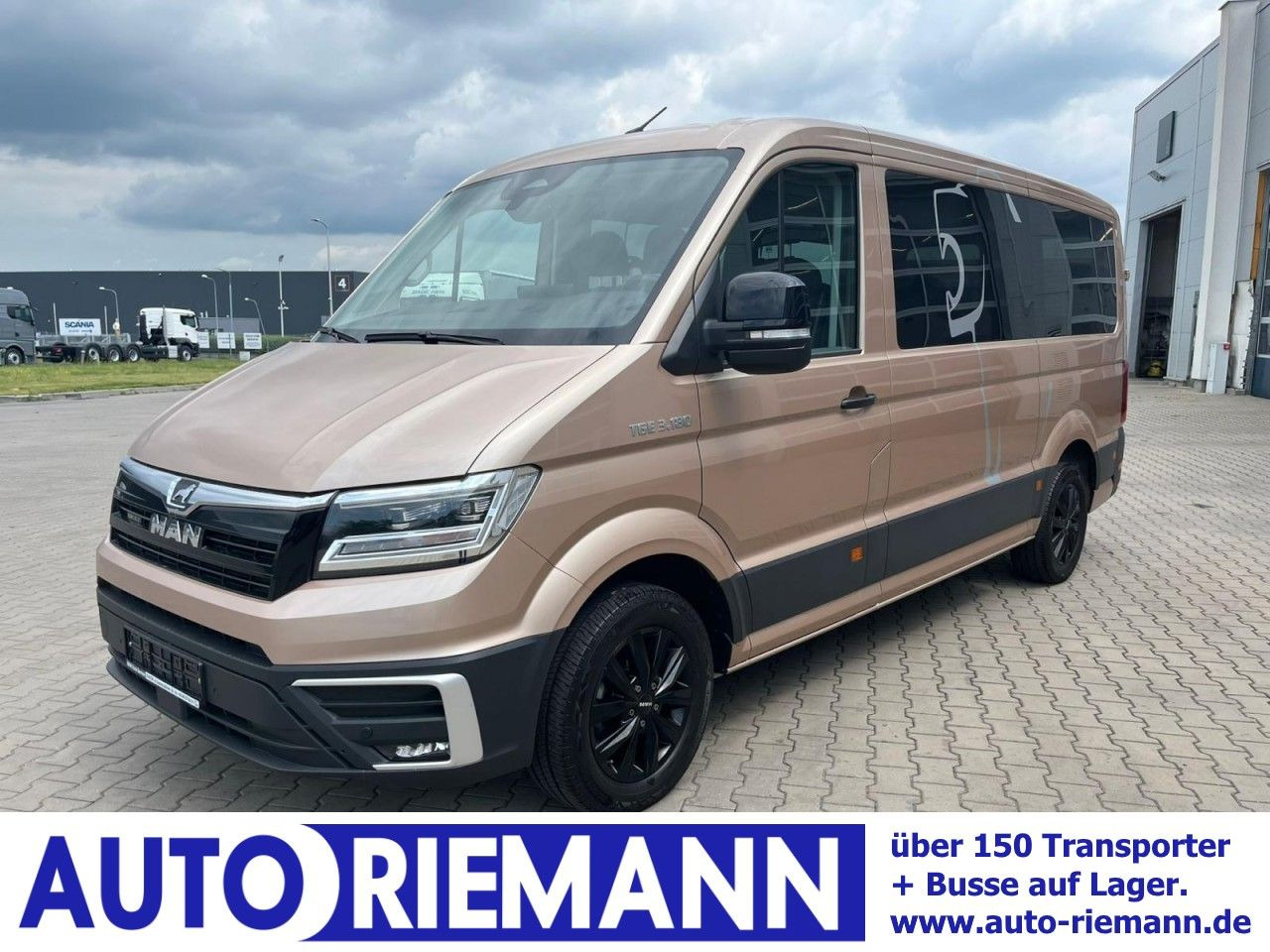 MAN TGE 3.180 TDi Kombi 9 Sitzer LED LM KAMERA Sonde - Furgoneta de pasajeros: foto 1 MAN TGE 3.180 TDi Kombi 9 Sitzer LED LM KAMERA Sonde - Furgoneta de pasajeros: foto 1