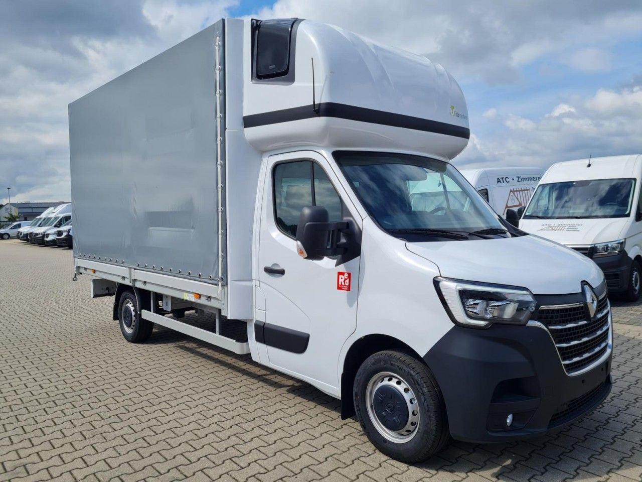 Renault Master 3,5 Pritsche Schiebe Plane Schlafkab. - Furgoneta con lona: foto 3 Renault Master 3,5 Pritsche Schiebe Plane Schlafkab. - Furgoneta con lona: foto 3