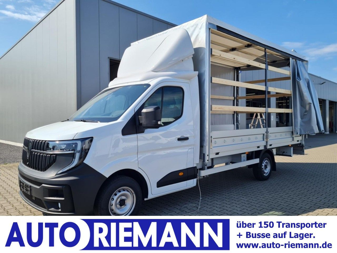 Renault Master 35 Pritsche Schiebe Plane dCi 170 - Furgoneta con lona: foto 1 Renault Master 35 Pritsche Schiebe Plane dCi 170 - Furgoneta con lona: foto 1