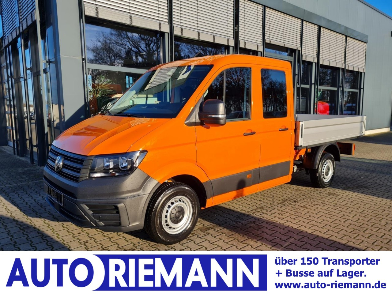 Volkswagen Crafter 35 Doka 7-Sitze MR AHK KLIMA PDC TEMPOMAT - Furgoneta caja abierta, Furgoneta combi: foto 1 Volkswagen Crafter 35 Doka 7-Sitze MR AHK KLIMA PDC TEMPOMAT - Furgoneta caja abierta, Furgoneta combi: foto 1