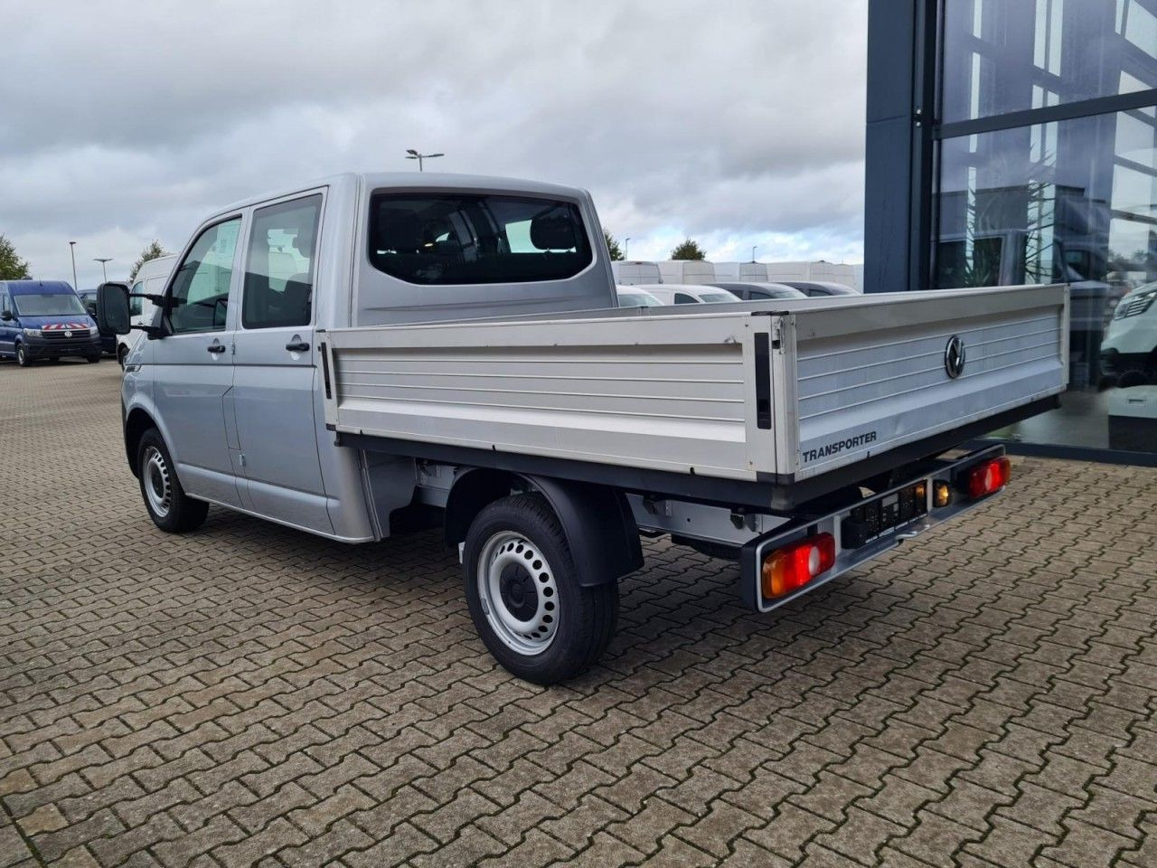 Furgoneta con lona, Furgoneta combi Volkswagen T6.1 Doka Pritsche Plane 6-Sitze Klima Komfort: foto 7